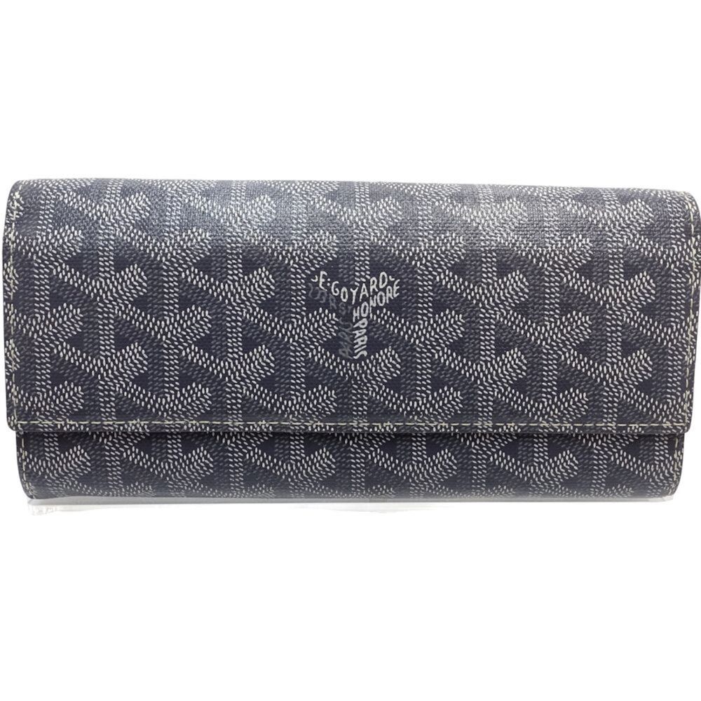 GOYARD Long Wallet, Frep Leather, Gray, Women's, 182138 - Picture 3 of 11